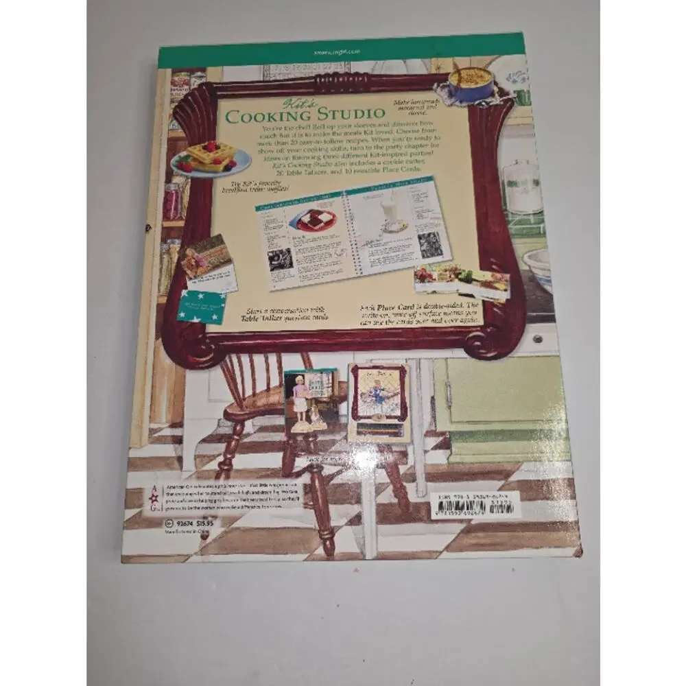 American Girl Kit's Cooking Studio NEW OOP